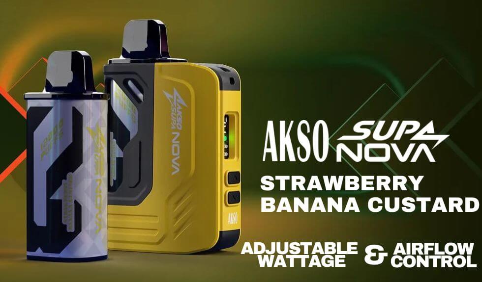 AKSO-SUPA-NOVA-KIT-STRAWBERRY-BANANA-CUSTARD-SG-Vape-Hub