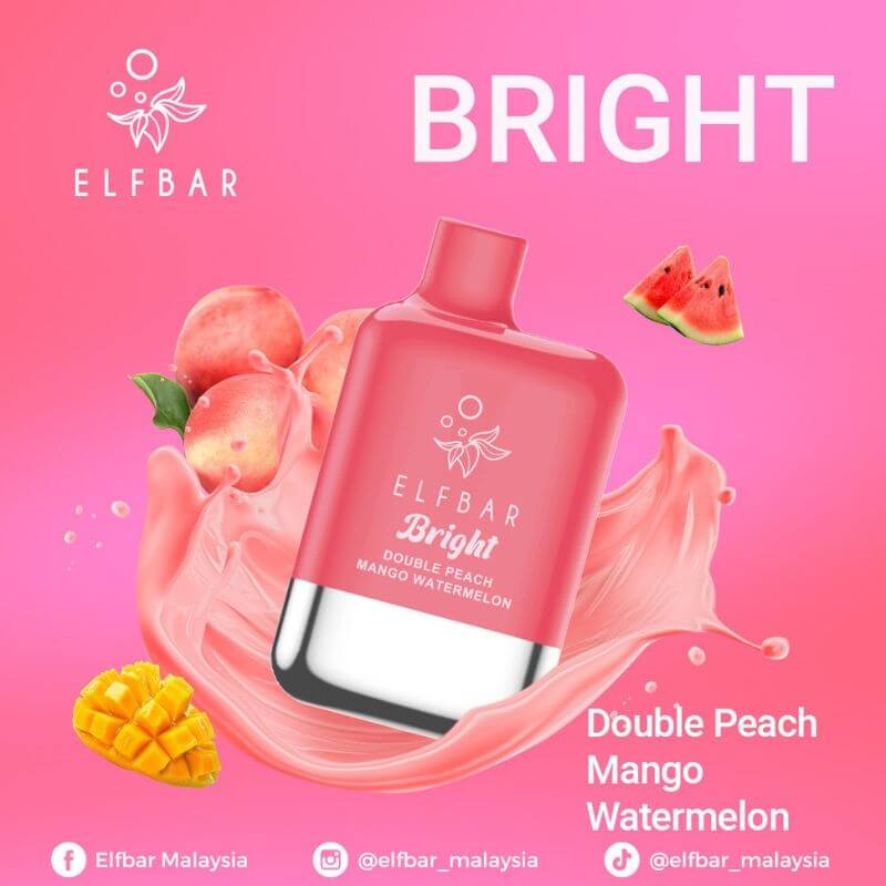 ELFBAR-BRIGHT-DOUBLE-PEACH-MANGO-WATERMELON-SG-Vape-Hub