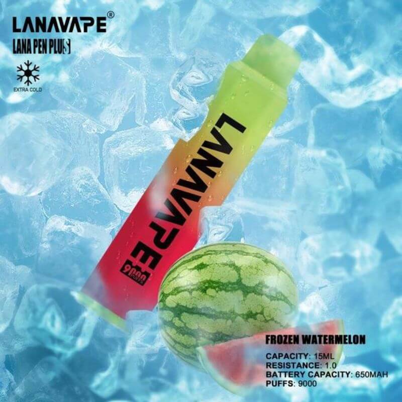 LANA-PEN-PLUS-9000-FROZEN-WATERMELON-SG-Vape-Hub