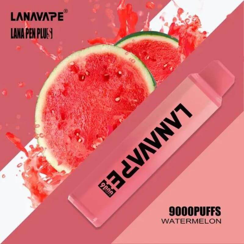 LANA-PEN-PLUS-9000-WATERMELON-SG-Vape-Hub