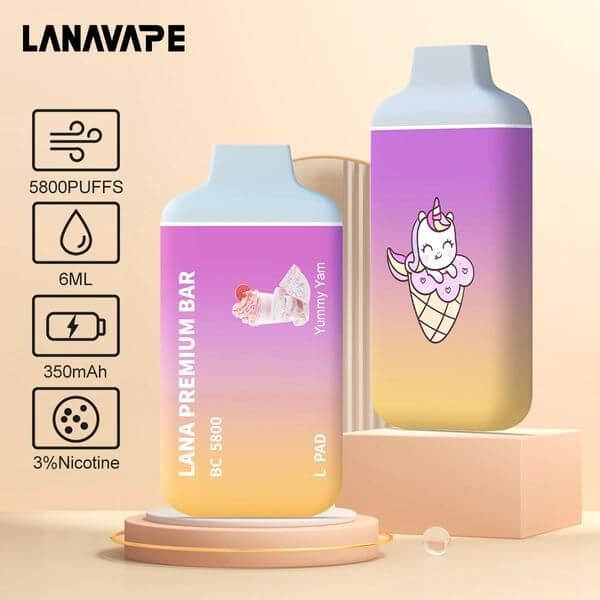 LANA-PREMIUM-BAR-5800-PUFFS-YUMMY-YAM-SG-Vape-Hub