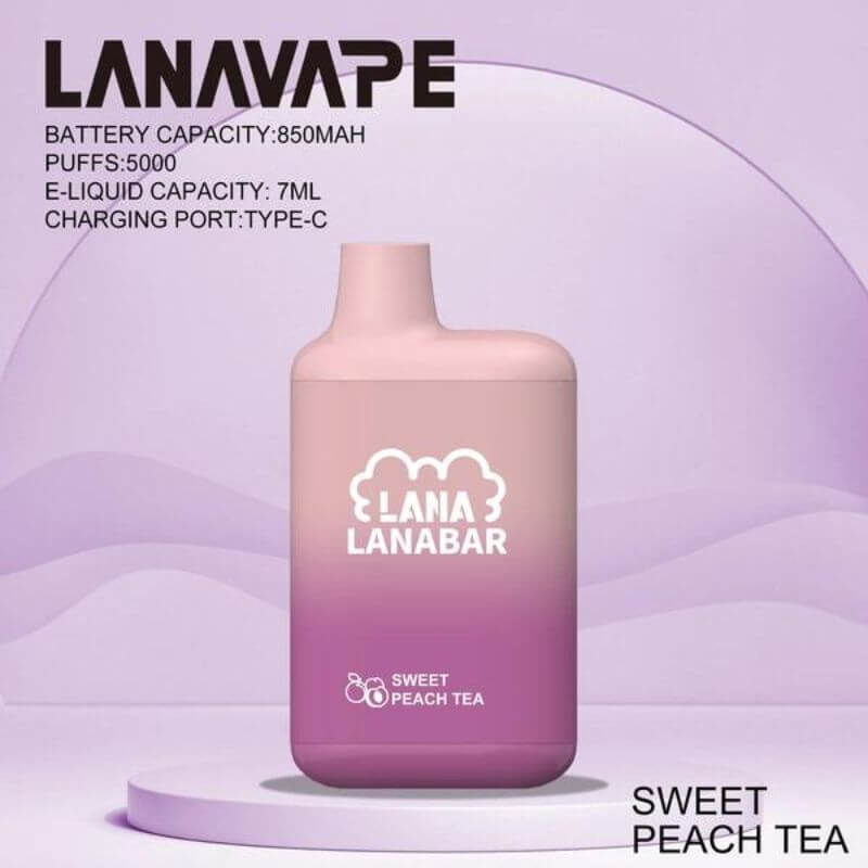 LANABAR-5000-SWEET-PEACH-TEA-SG-Vape-Hub