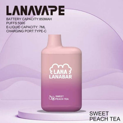 LANABAR-5000-SWEET-PEACH-TEA-SG-Vape-Hub