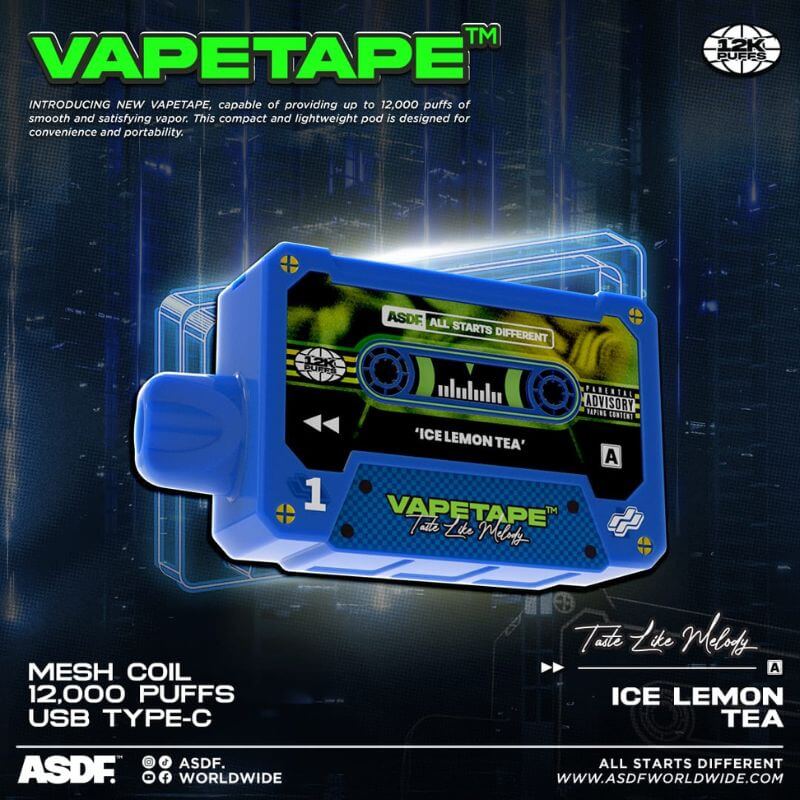 Vapetape-12k-Ice-Lemon-Tea-SG-Vape-Hub