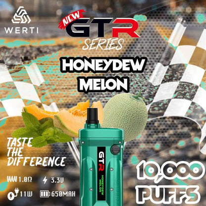 WERTI GTR 10000 Puffs Honeydew Melon